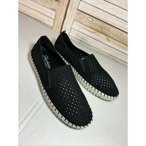 Skechers Women's Flats Shoes Size  9.5 Black Color